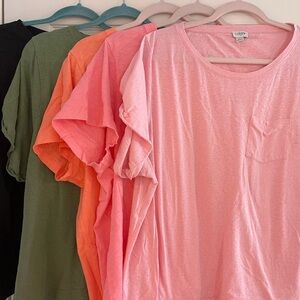 J. Crew Women’s Tee Shirts - 5 pack